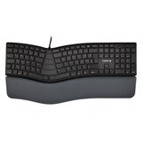 Cherry Tipkovnica KC 4500 ERGO, črna, USB | Shoptok.si