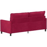 SOFA Vinska crvena 196 x 81 x 87,5 cm Baršun | Eponuda.ba
