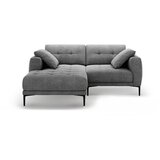 Micadoni Siva kutna garnitura (s lijevim kutom/s ležaljkom) Bemy – | shoptok.hr