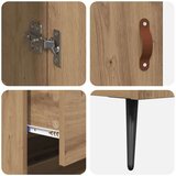 Kuhinjski ormarić Kabinet 2 pcs Umjetnički hrast Konstruirano drvo | shoptok.hr