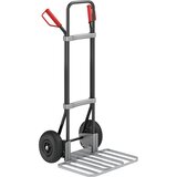 eurokraft pro voziček za prevoz vreč, črne barve, nakladalna površina za pakete šxg 430 x 450 mm, pocinkana izvedba, kolesa z zračnico Cene