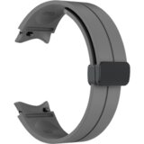 Chameleon Silikonski pašček za uro (20mm) - Clip temno siv u