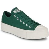 Converse CHUCK TAYLOR ALL STAR LIFT PLATFORM COLORFUL SUEDE Zelena Cijene