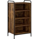 Ormar za cipele 51 x 36 5 x 93 cm Konstruirano drvo - Dimljeni hrast 51 x 36 5 x 93 cm 4 police bez vrata | shoptok.hr