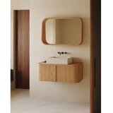 Kave Home Stenska omarica za pod umivalnik v jesenovem dekorju v naravni barvi 90x35 cm Salaya – | Shoptok.si
