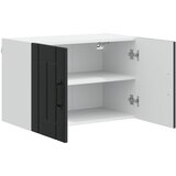  Ormar za Zid LUCCA 2 pcs Crna 60 x 31 x 40 cm Konstruirano drvo | Eponuda.ba