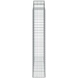  Lučne gabionske košare 2 kom 200x50x220/240cm pocinčano željezo | shoptok.hr