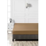 Mijolnir Smeđa pamučna plahta s gumom 140x200 cm – | shoptok.hr