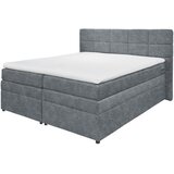 MID.YOU POSTELJA BOXSPRING 180 cm x 200 cm , tekstil antracit | Shoptok.si