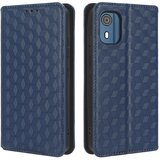 INORCO Za Nokio C02 stojalo za telefon Shell Case denarnica PU usnjeni ovitek za telefon proti padcu z vtisnjenim rombom, (22033251) Cene