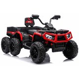  Baterijski Quad ATV 6 kotača s prikolicom JC606 24V 4x4 crveni | shoptok.hr