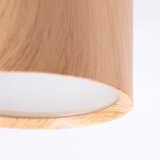 Brilagi Kupatilsko spot svetlo SMOOTH 1xGX53/15W/230V 60x82 mm u dekoru hrasta IP54 | Eponuda.com