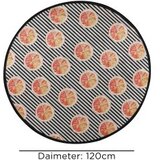  Tranche circle djt 120 multicolor bathmat | Eponuda.com