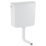 Geberit 136.610.11.1/136.610.11.4 AP110 Alpsko beli vodokotlić predzidni niskomontažni za start/stop ispiranje sa ispirnim kolenom i fleksibilnim dovodnim crevom | ePonuda.com