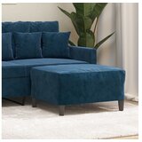 vidaXL Tabure Plava 70 x 55 x 41 cm baršunasti Cijene
