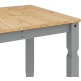  Blagovaonski stol Corona sivi 160x80x75 cm od masivne borovine | shoptok.hr