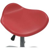 vidaXL Salonski stolček vinsko rdeče umetno usnje | Shoptok.si