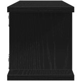 vidaXL Zidne police 2 kom crni hrast 90x18x20 cm drveni | shoptok.hr