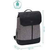 Fillikid torba/nahrbtnik za mamo Osaka, siva melange | Shoptok.si