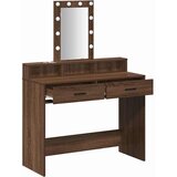  Toaletni stol Smeđa 100 x 41 x 140 cm Konstruirano drvo | shoptok.hr