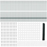  Heksagonalna ograda s stubom 100 x 1,2 m Čelik premazan PVC-om | Eponuda.com