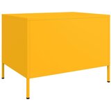  Stolić za kavu boje senfa 68x50x50,5 cm čelik | shoptok.hr