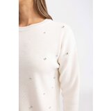 Defacto Regular Fit Crew Neck Stone Knitted Sweater | Eponuda.ba