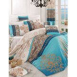 Colourful Cotton Ranforce posteljina (160x220) Katre Turquoise Cene