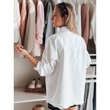 DStreet Kurtka damska jeansowa oversize JUSTDEM biała | shoptok.hr