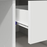  Stol s ladicama Bijelo 90 x 49 x 75 cm Konstruirano drvo | shoptok.hr