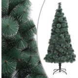 vidaXL Umetna novoletna jelka s stojalom zelena 150 cm PET cene