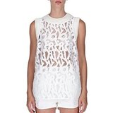 Ermanno Firenze Ženska majica bez rukava D40EL007E23-249, Bela Cene
