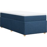  The Living Store Box spring postelja z vzmetnico modra 80x200 cm blago - Box Spring Postelja, (21496733) | Shoptok.si
