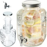 KADAX kozarec s pipo 4 l kozarec z vstavkom za pijačo voda limonada sok, (5000351502) | Shoptok.si