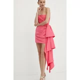 Bardot Obleka ALANIS roza barva, 59273DB