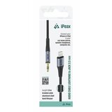Swissten iPEAX kabel audio adapter, LIGHTNING / 3,5mm Jack, 1,5m, crni | shoptok.hr