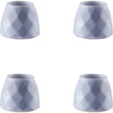 INF 4 kosi silikonskih ščitnikov za noge stolov, ščitniki za tla za noge pohištva za parket Grey, (21779055) | Shoptok.si