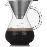 INF Stekleni kavni aparat Pour Over z ročajem in filtrom iz nerjavečega jekla 600 ml, (5000346939) Cene
