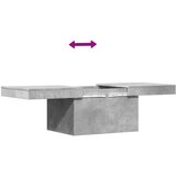 vidaXL Stolić za kavu siva boja betona 100x55x40 cm konstruirano drvo | shoptok.hr