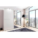 MID.YOU omara z drsnimi vrati, bela | Shoptok.si