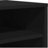 Ormarić za cipele crni 60 x 35 x 70 cm od konstruiranog drva | Eponuda.com