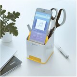 Čaša za olovke pvc četvrtasta wow leitz 53631016 bijela/žuta | shoptok.hr