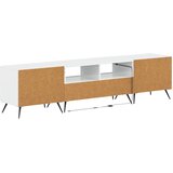  LED TV kabinet BREDA 3 kom. Bijela visokog sjaja | shoptok.hr