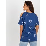 FANCY Blouse-FA-BZ-8452.77-dark blue | shoptok.hr