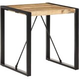  Blagovaonski stol 70 x 70 x 75 cm od masivnog grubog drva manga | shoptok.hr