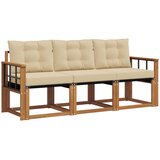  Set vanjskih sofa 3 kom. Prirodna i bež | shoptok.hr
