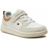 Tommy Hilfiger Superge Low Cut Lace-Up/Velcro Sneaker T1X9-33341-1269 S Bela