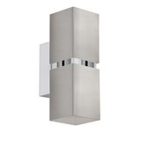 Eglo Passa zidna/2, led, gu10, 2x3,3w, zlatno/crna | shoptok.hr