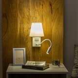  Brilagi - LED zidna lampa NUBILA 1xE27/25W/230V + LED/3W bela | Eponuda.com