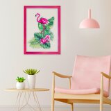 Wallity CAM3456 multicolor decorative framed painting Cene